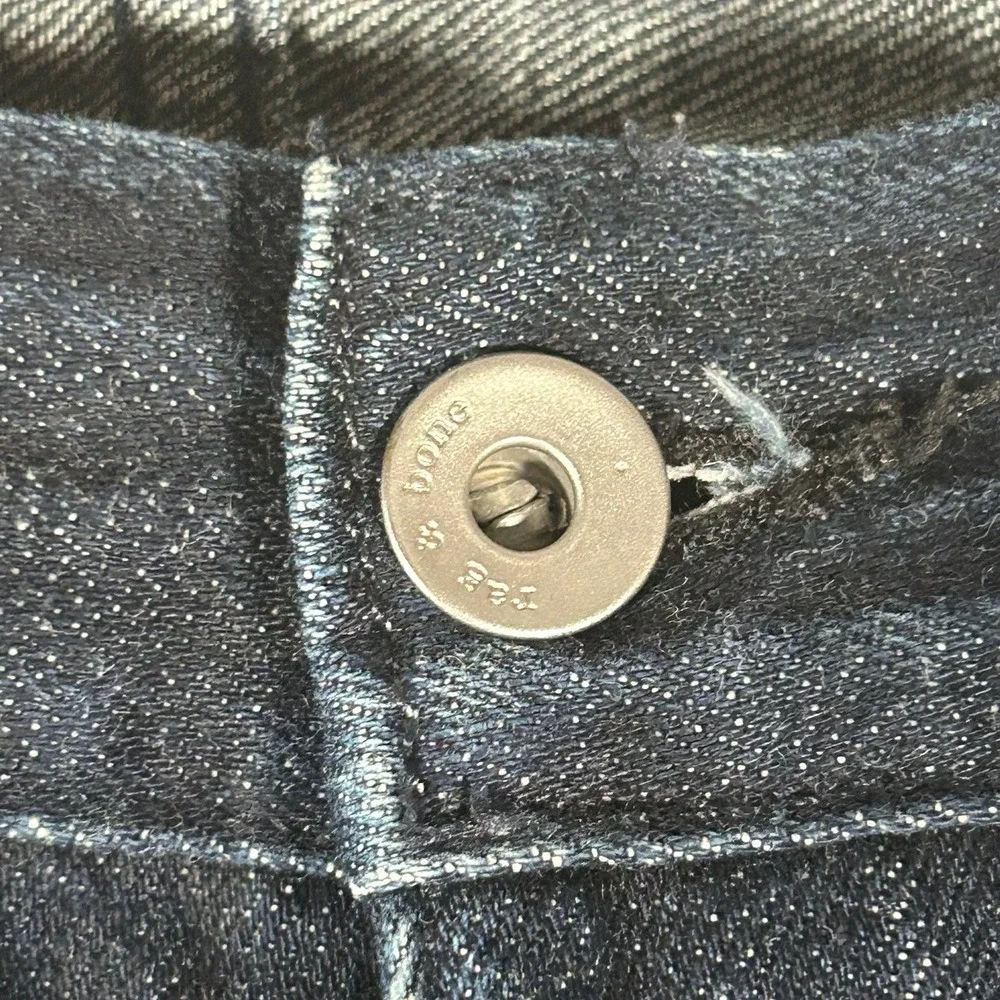 Rag & Bone Selvedge Jeans Mens 31x33 Blue Dark Wash Fit 2 Slim Denim Made In USA